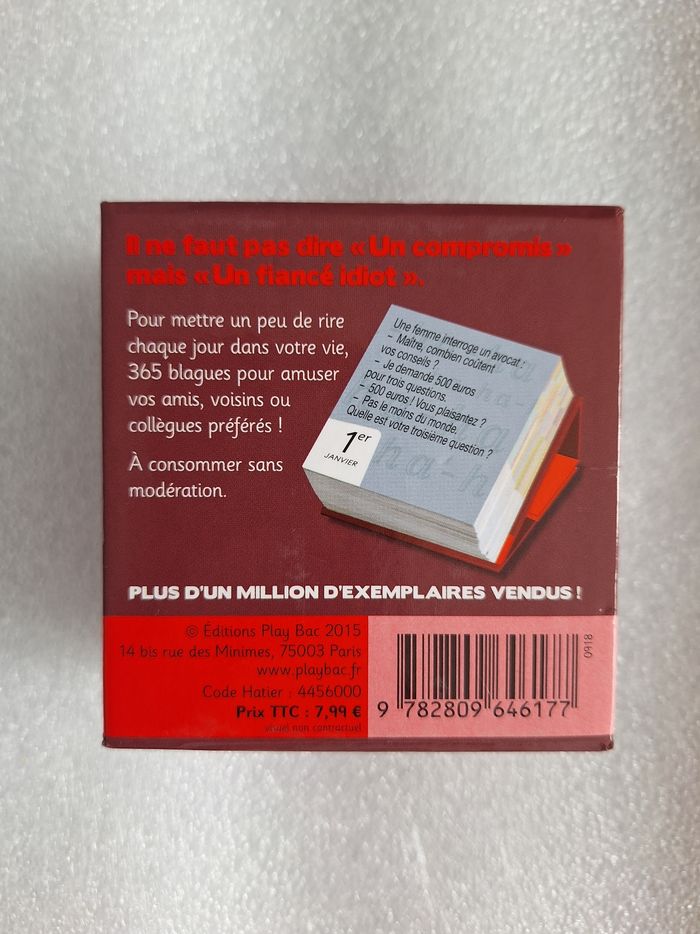 Petit coffret de 365 blagues comme neuf - photo numéro 7