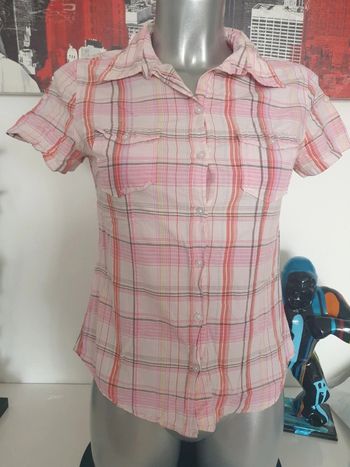 Chemisier rose Taille 34
