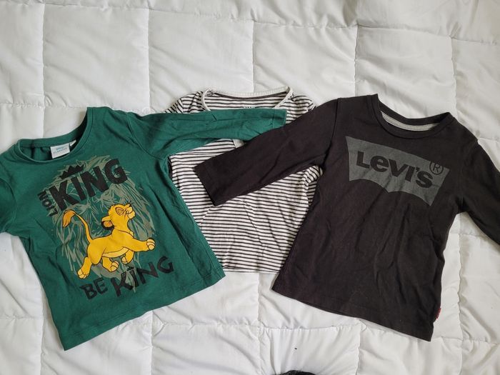 Lot tee shirt manche longue