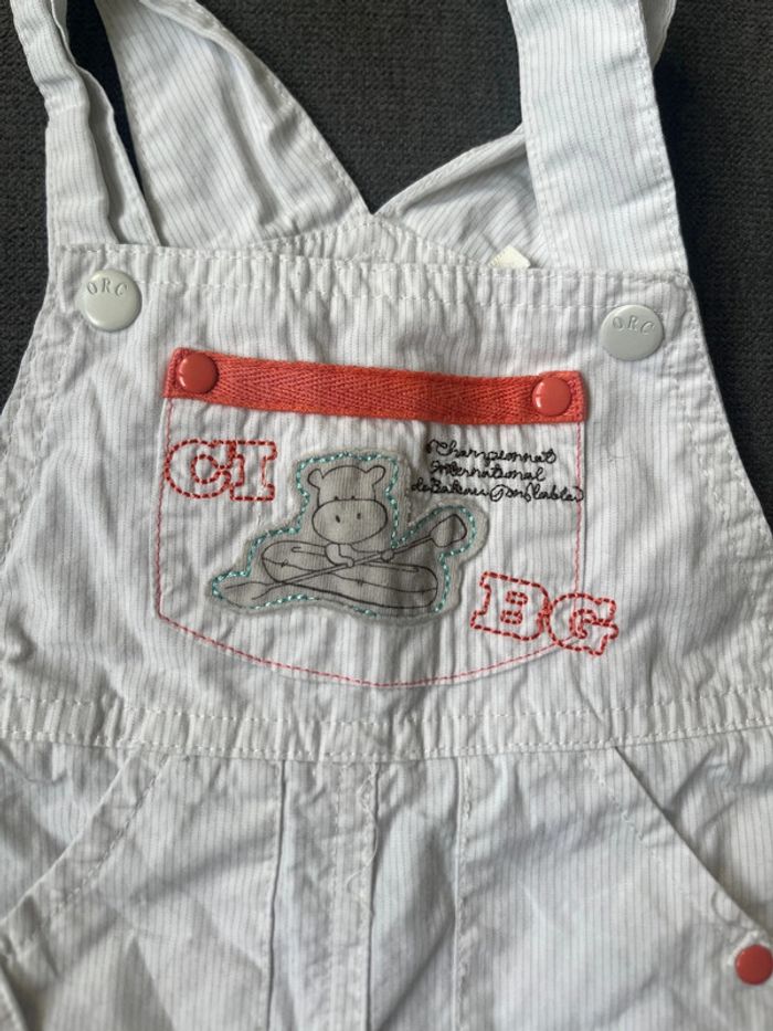 Salopette short orchestra 12 mois - photo numéro 3