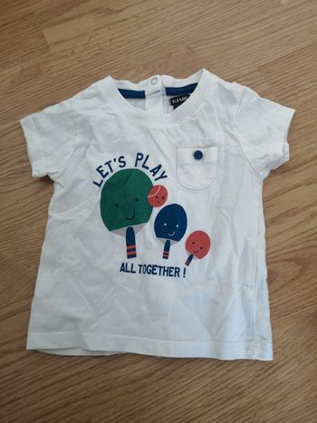 T-shirt Kiabi bébé 6 mois