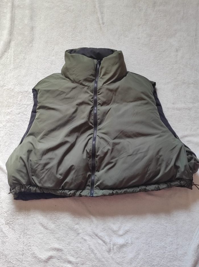 Doudoune sans manches réversible taille unique - photo numéro 5