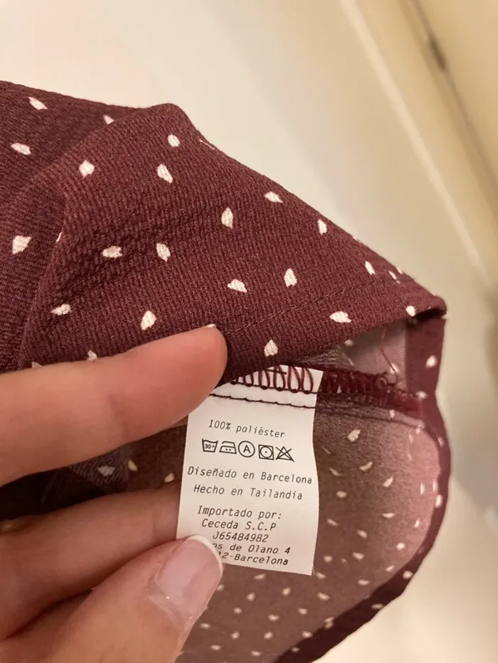 Blouse bordeaux Beluha - photo numéro 6