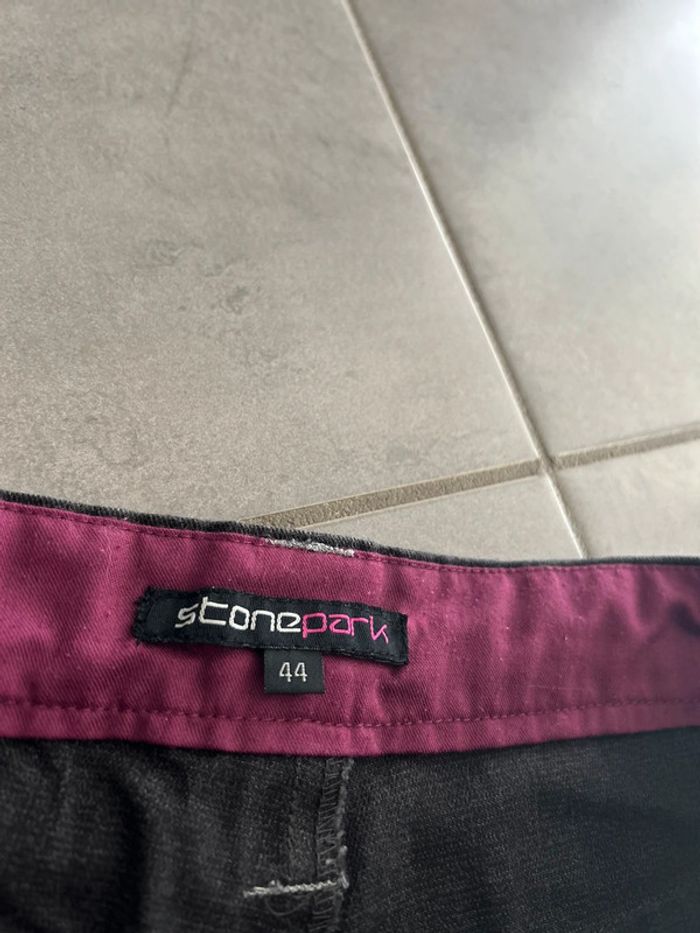 Pantalon jean fin stonepark - photo numéro 2