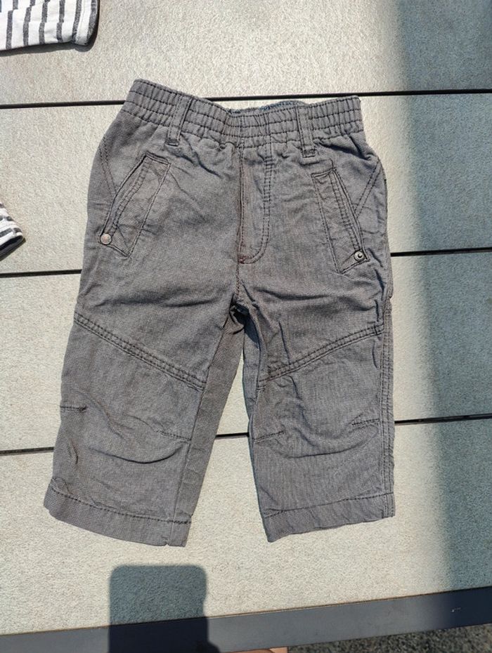 Ensemble garçon gris jean Bourget 9 mois - photo numéro 6