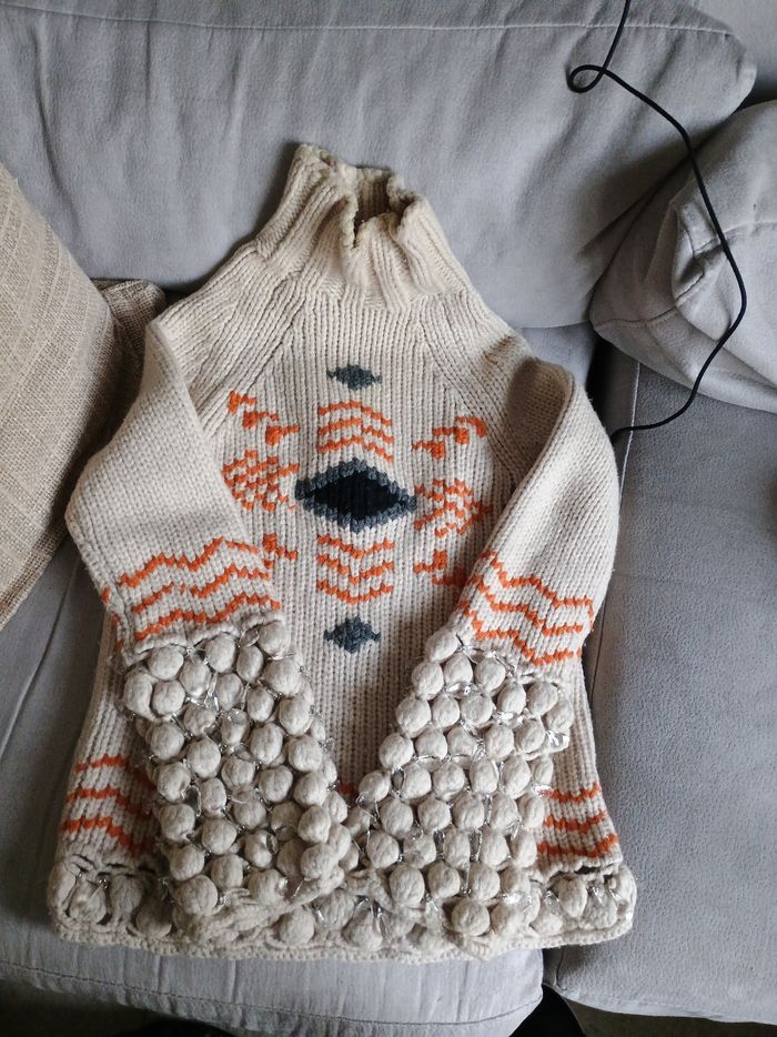 Magnifique pull prototype Paco Rabanne