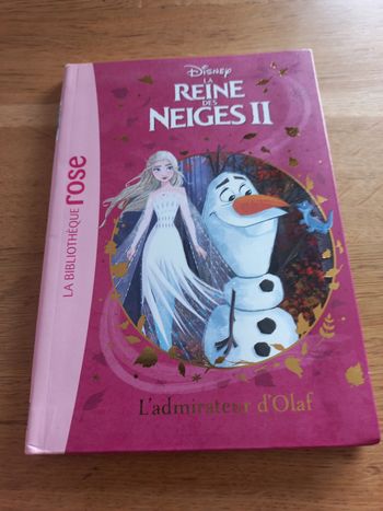 Livre bibliotheque rose 6/8 ans reine des neiges 2 tome 4
