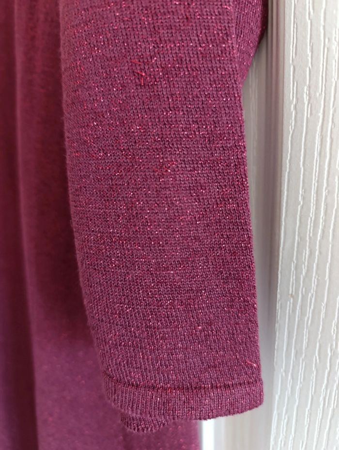 Robe bordeaux à paillettes Grana XXL - photo numéro 2