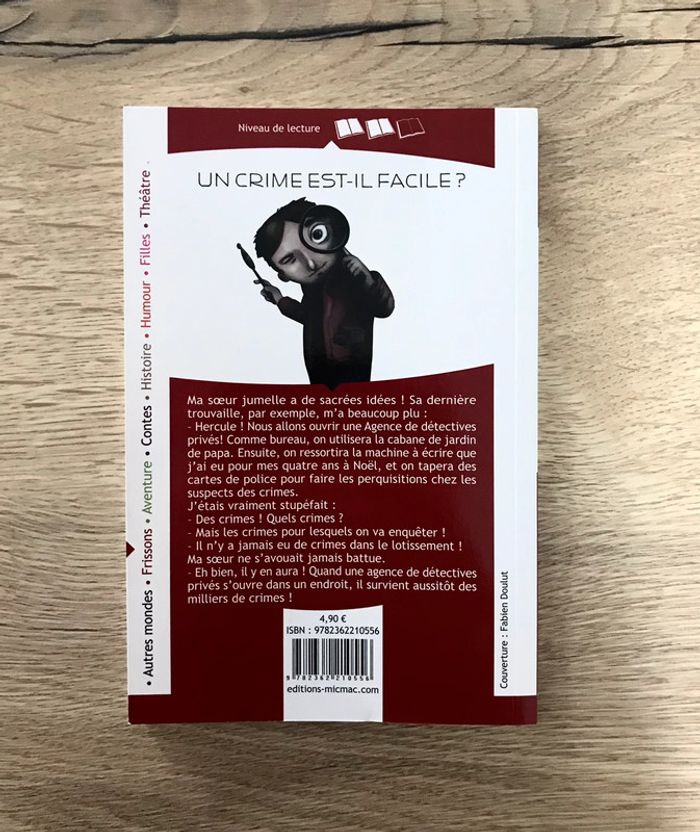 Livre : Un crime est-il facile ? - photo numéro 2