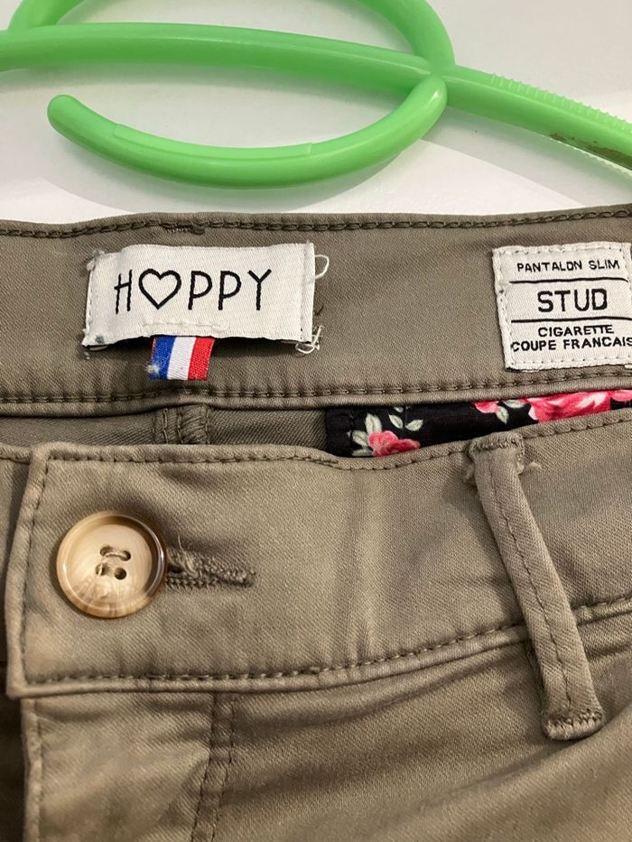 PANTALON COULEUR KAKI - photo numéro 3