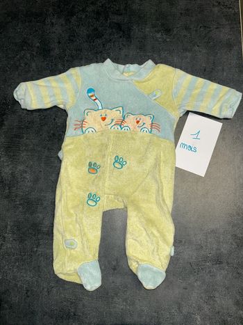 Pyjama bébé chats