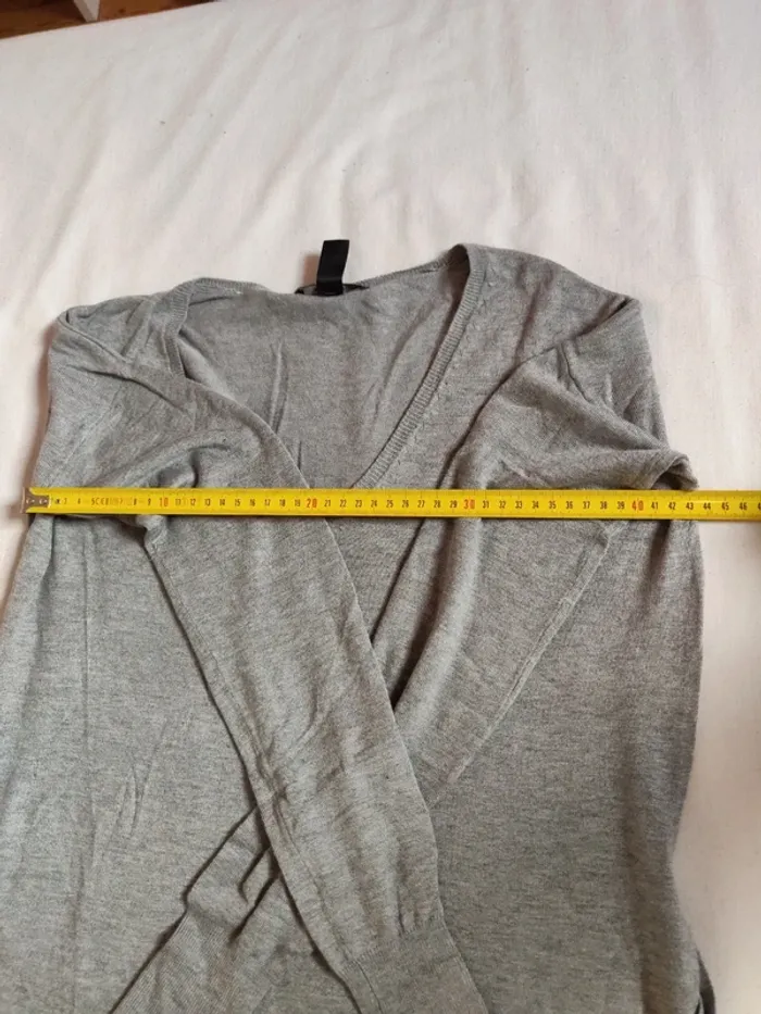 Robe pull Mango grise taille S - photo numéro 5