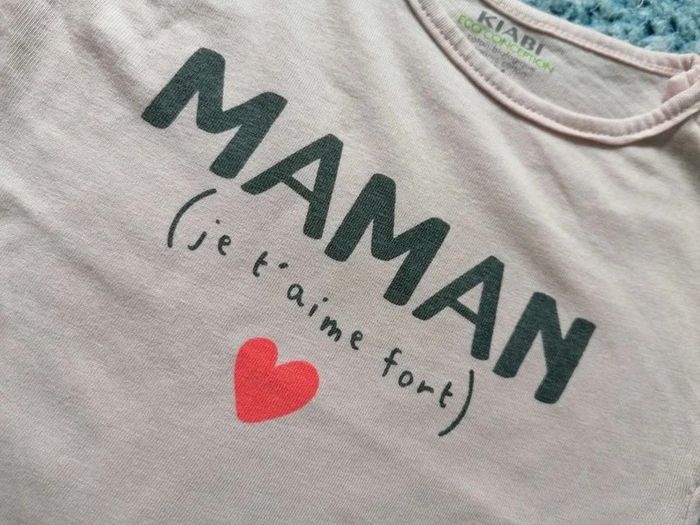 Tee-shirt fille 6 mois - photo numéro 3