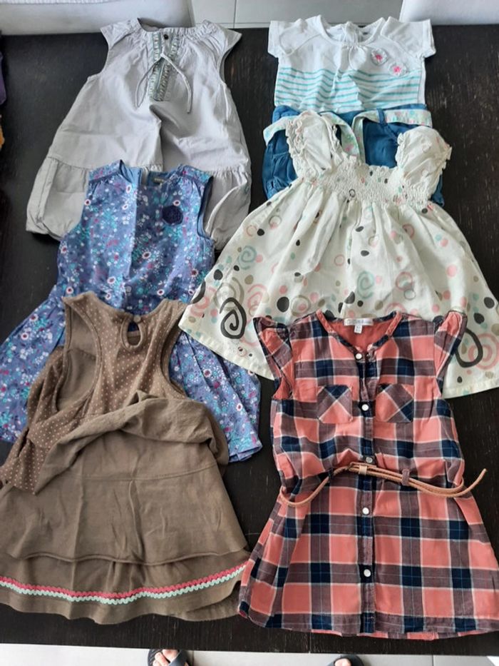Lot robe courte 18mois