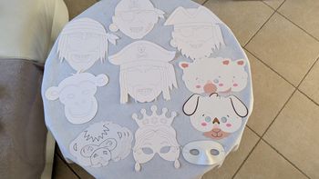 Lot 14 masques enfant 