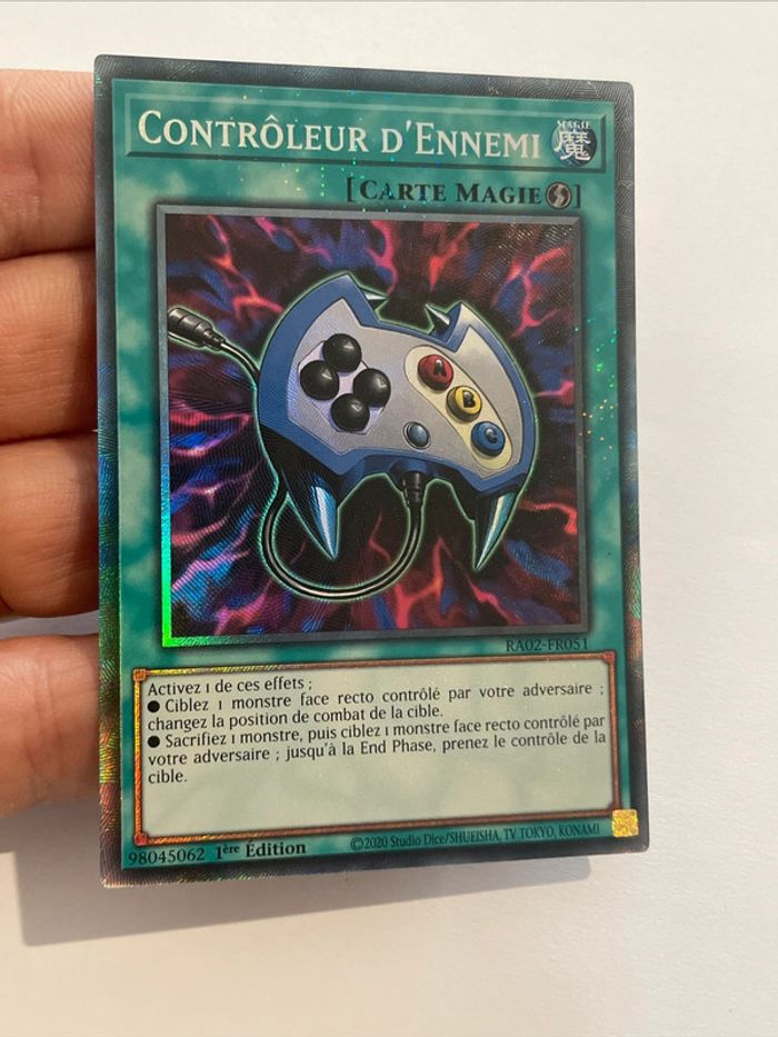 Yu-Gi-Oh! Contrôleur d'Ennemi : CR RA02-FR051 - photo numéro 3