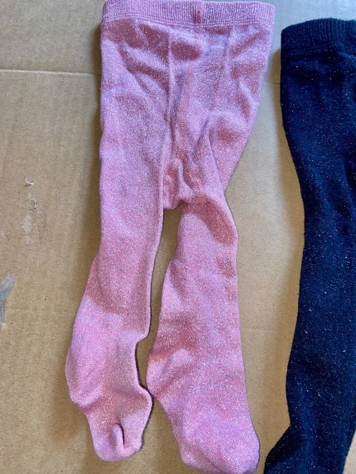 Lot de2 collants taille 6 mois bon état