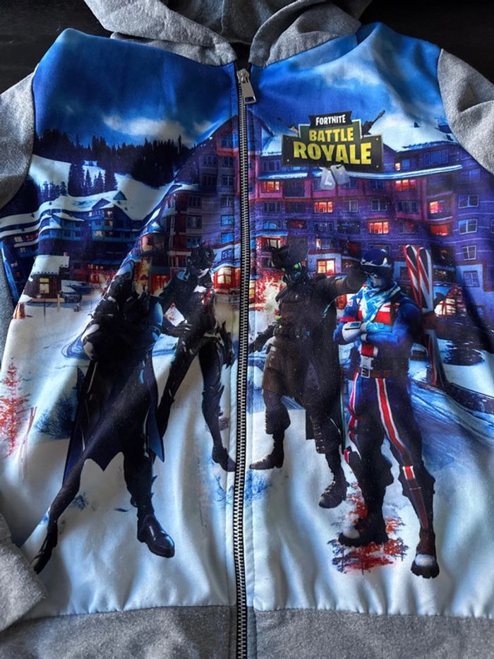 Veste jogging à capuche Fortnite - photo numéro 2
