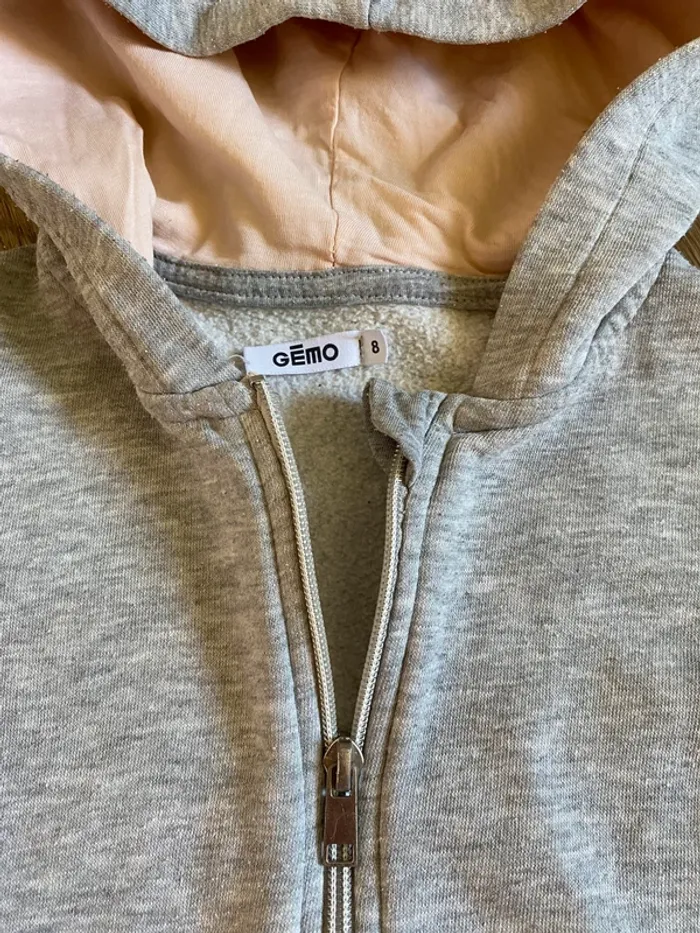 Veste de survêtement Gemo fille - photo numéro 2