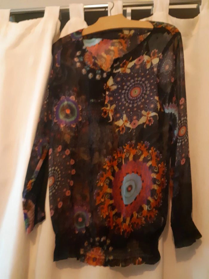 Chemisier en voile desigual - photo numéro 2