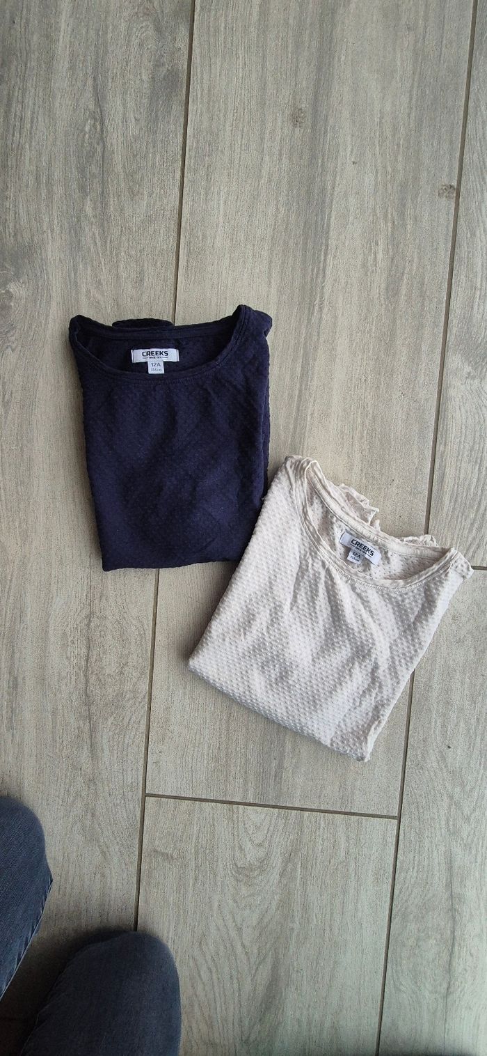 T-shirt basique fille 12 ans - photo numéro 6