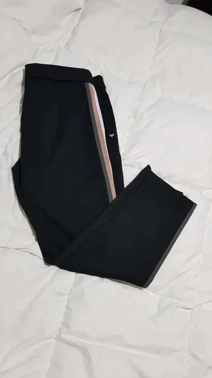 Pantalon droit noir LPB