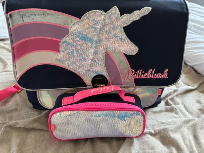 Cartable et trousse billieblush