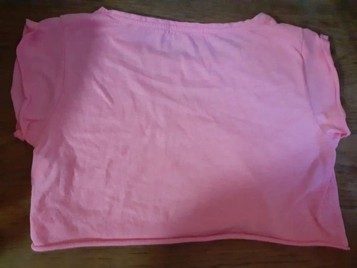 Crop top rose bershka - photo numéro 5