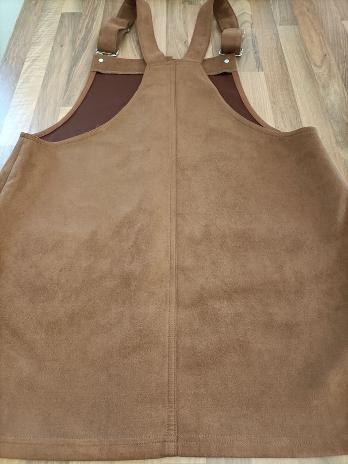 Robe salopette marron effet daim suédine 40 Jennyfer - photo numéro 6