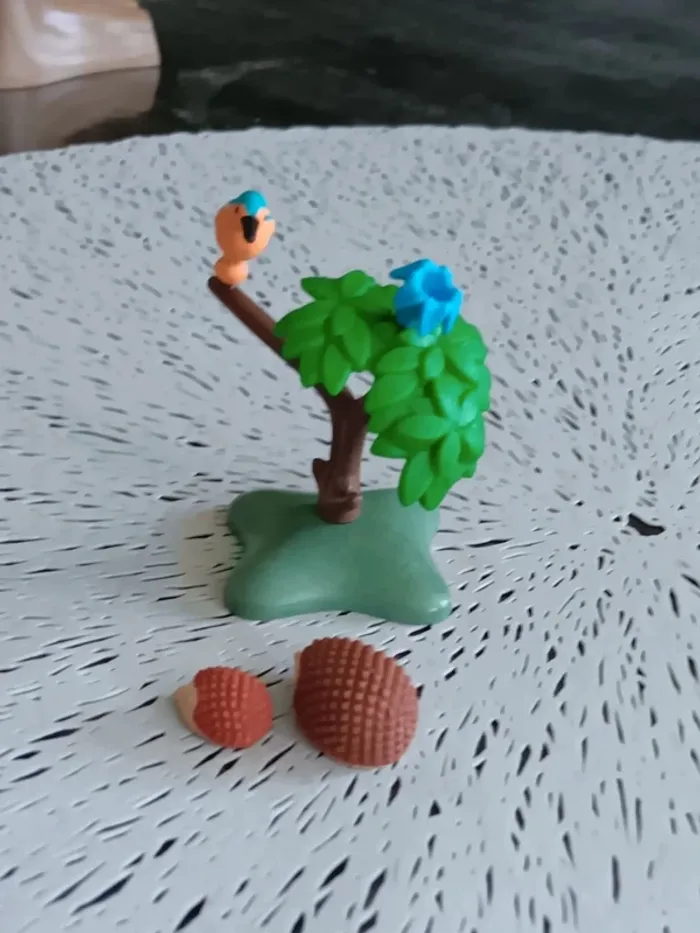 Martin pêcheur playmobil et hérissons - photo numéro 6