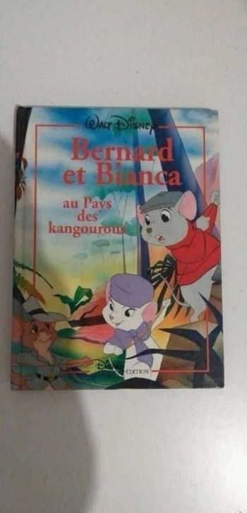 Livre histoire disney Bernard et Bianca