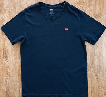 T.shirt/polo à manches courtes bleu marine Levi's, pour homme, taille M