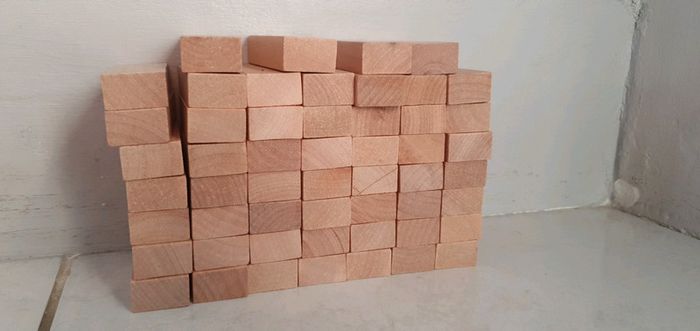 Lot de 54 bûchettes en bois lya2 - photo numéro 2