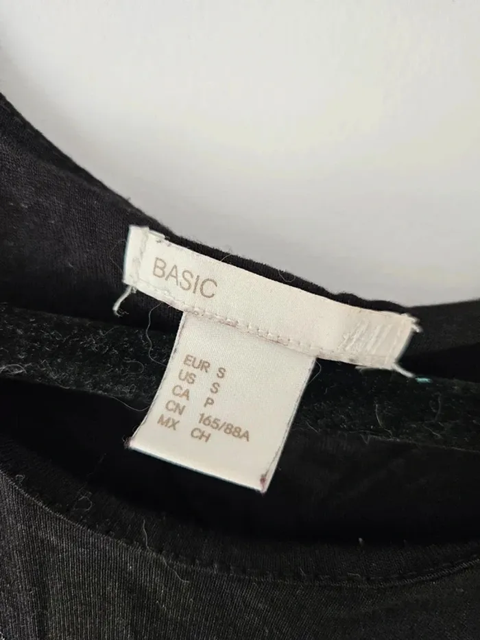 Robe noire courte H&M taille 36 / S - photo numéro 5