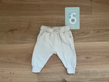 Pantalon jogging beige