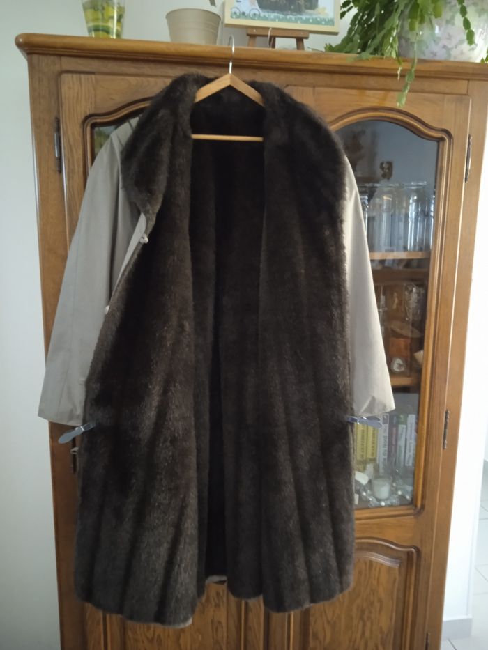 Manteau doublé fourrure - photo numéro 3