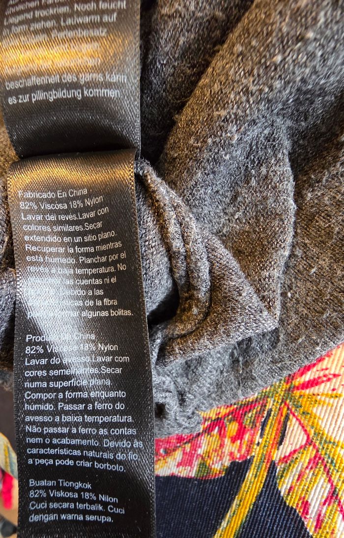 Robe-pull grise avec perles 36 - photo numéro 8