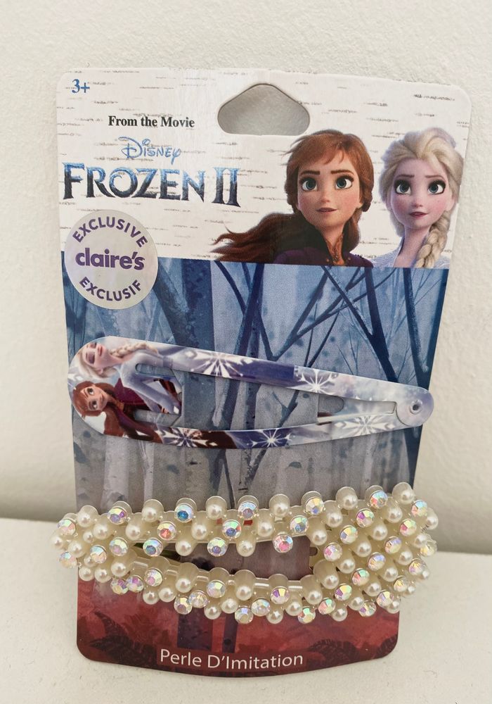 NEUF Barrettes la reine des neiges disney