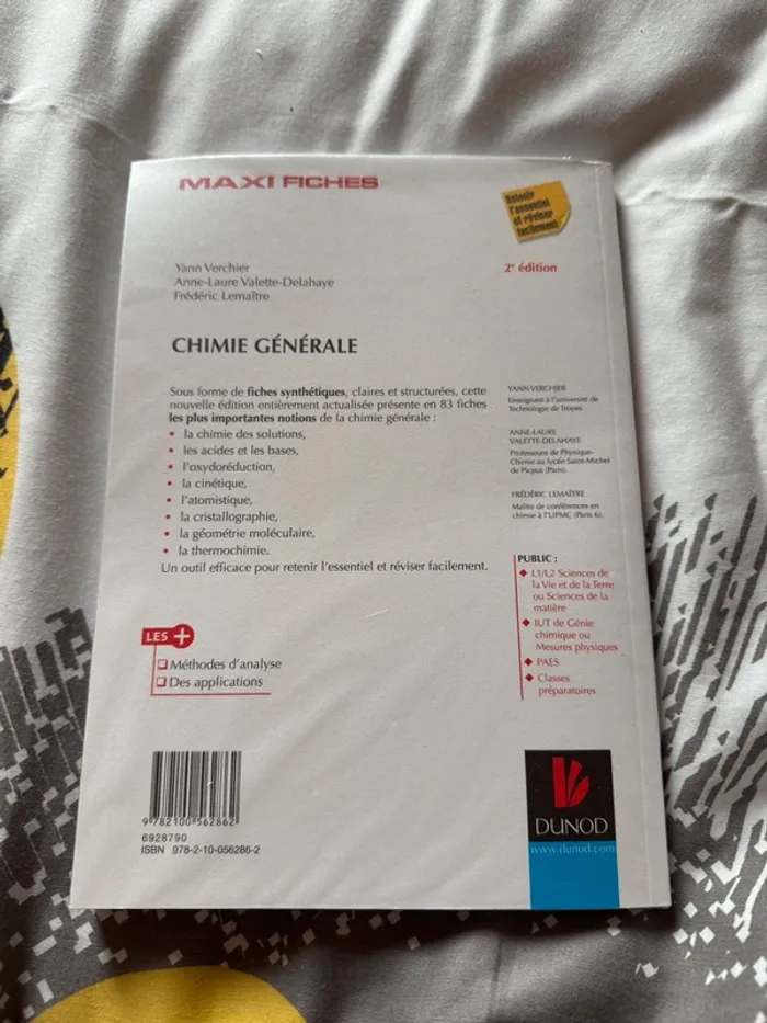 Maxi fiches chimie générale - photo numéro 2