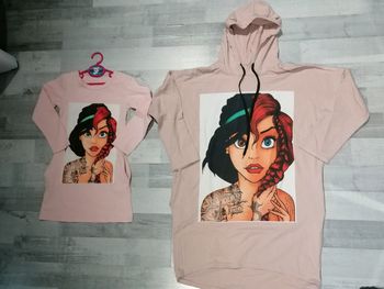 Lot 2 robes, maman et fille TU et 6 ans 👗