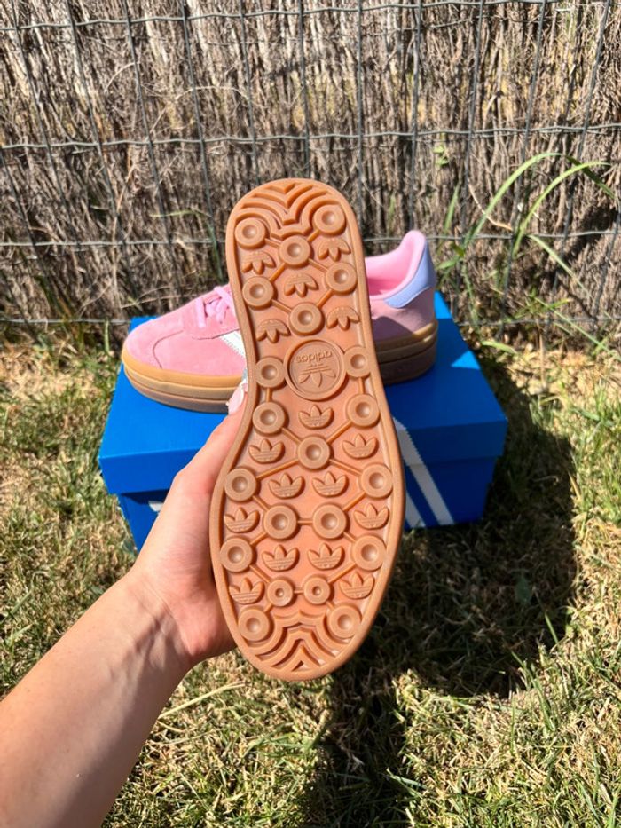 Baskets Basses Femme Adidas Gazelle Bold Rose -Taille 38 - photo numéro 5