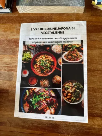 Livre de cuisine, japonaise, végétarienne