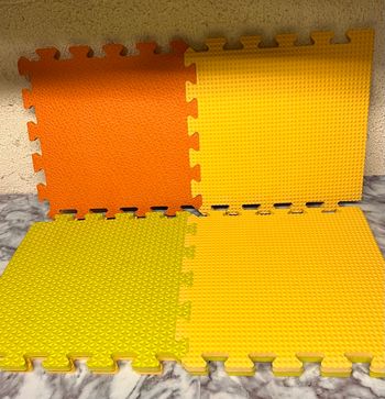 10 dalles de sol en mousse