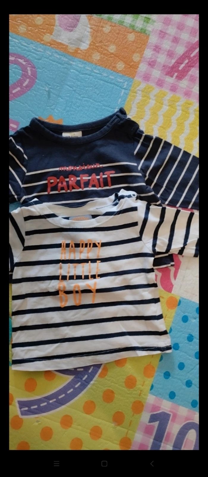 Tee shirt bébé garçon 3 mois