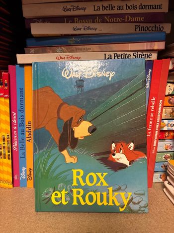 Livre Disney, Rox et Rouky