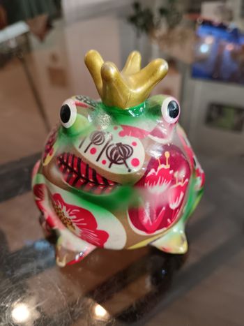 Tirelire grenouille Pomme Pidou 