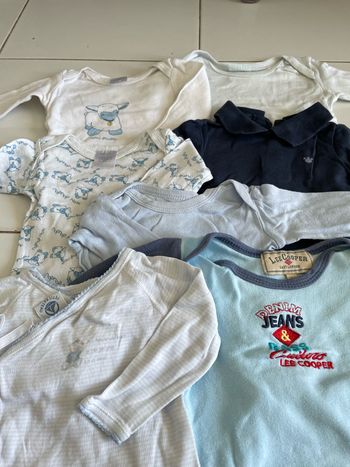 Lot de 7 bodies manches longues