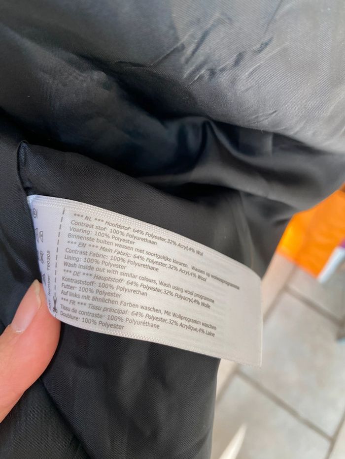 Manteau mi long à chevrons Garcia Jeans S - photo numéro 9