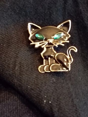 Idée cadeau 🎁 : Broche en forme de chat