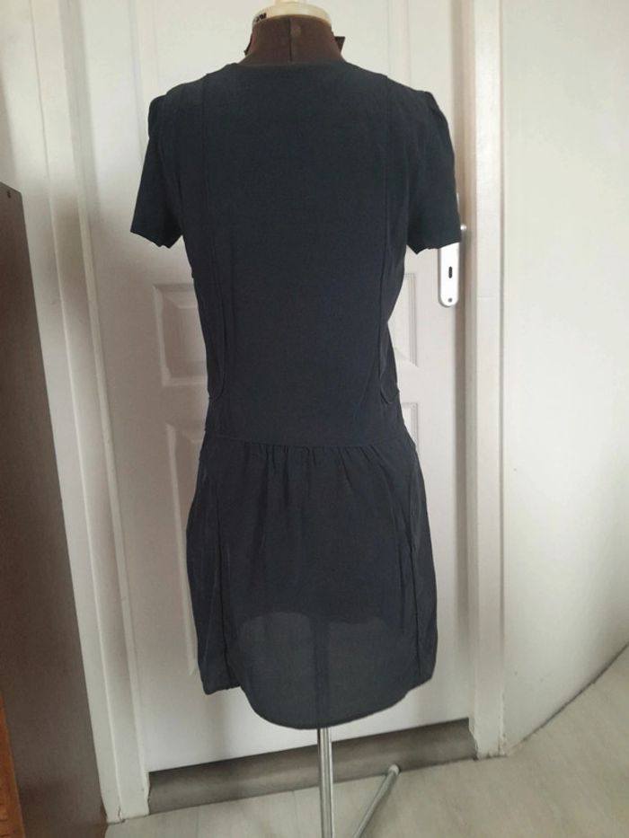 Jolie petite robe été en soie taille basse Comptoir des Cotonniers - photo numéro 2
